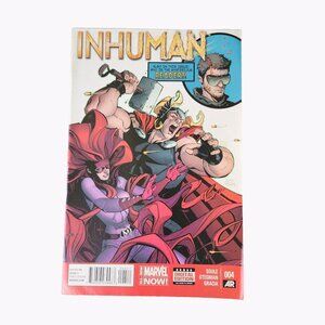 Marvel Inhuman #4 2014 Comic Book Collector Bagged Boarded